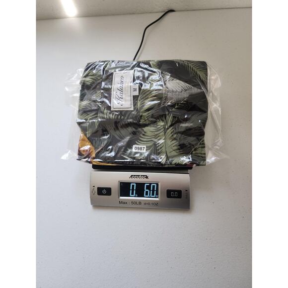 Vintage Kalaheo Shirt Mens Medium Black Aloha Hawaii Surf Club Hawaiian Tropical - Picture 9 of 9